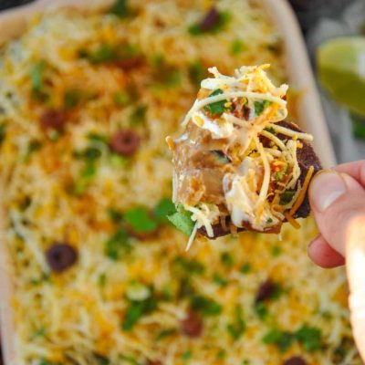 Creamy Taco Bean Dip