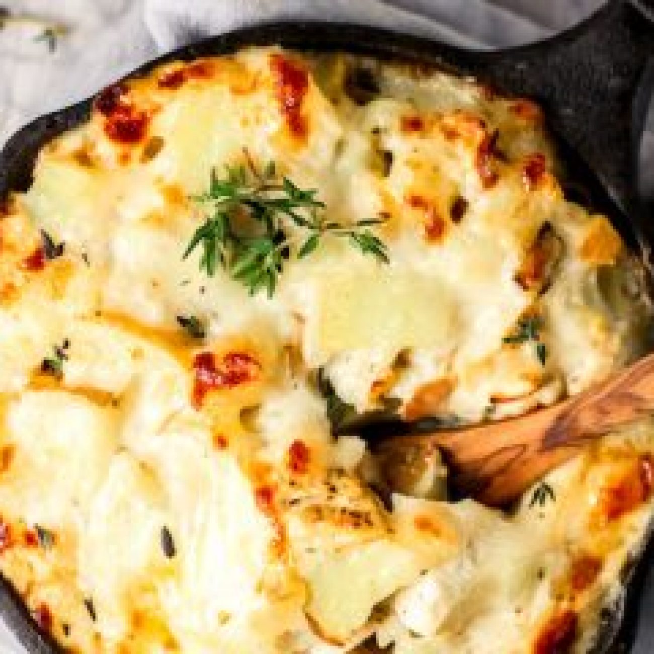 Creamy Turkey & Potato Casserole