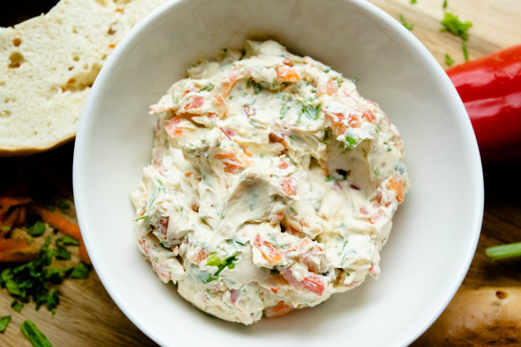 Creamy Vegetable Cream Cheese Spread Recipe