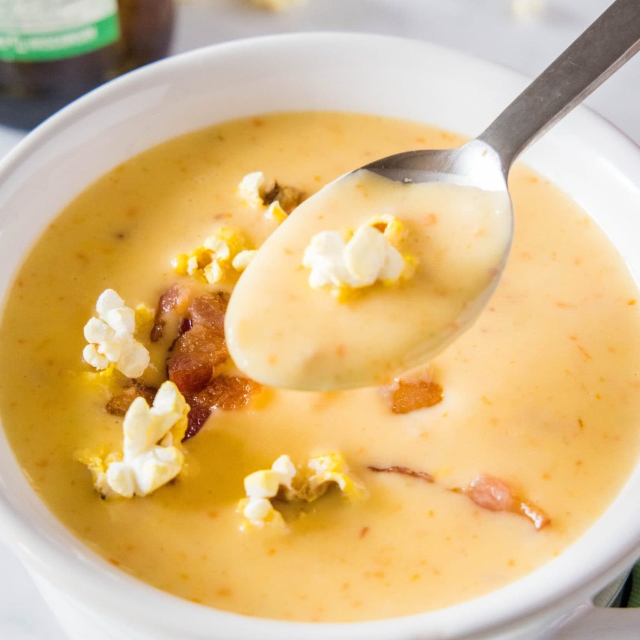 Creamy Wisconsin Cheddar Cheese Soup Recipe