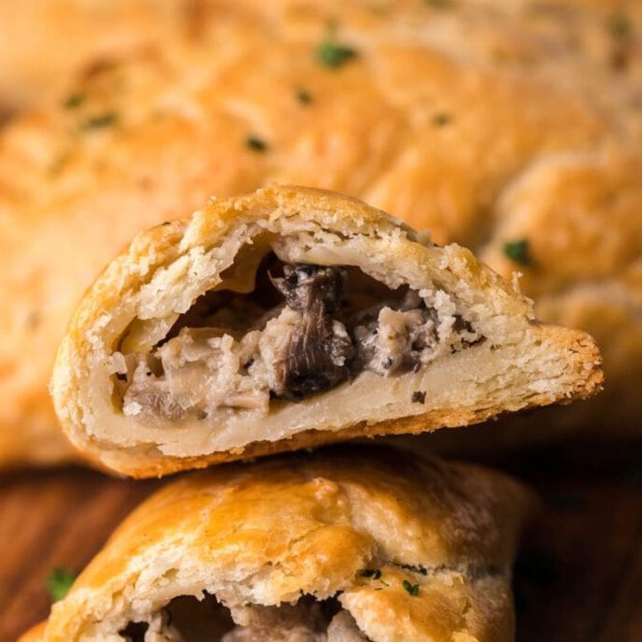 Crescent Mushroom Turnovers