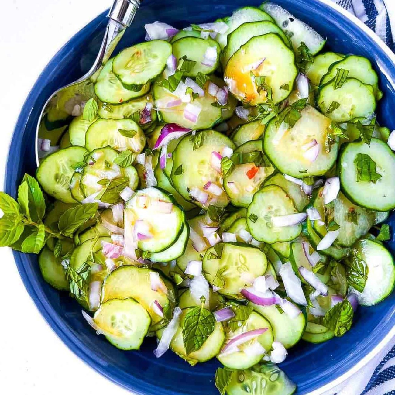 Crisp and Refreshing Thai-Inspired Cucumber Salad Recipe