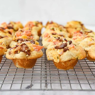 Crispy Bacon And Tomato Squares Recipe