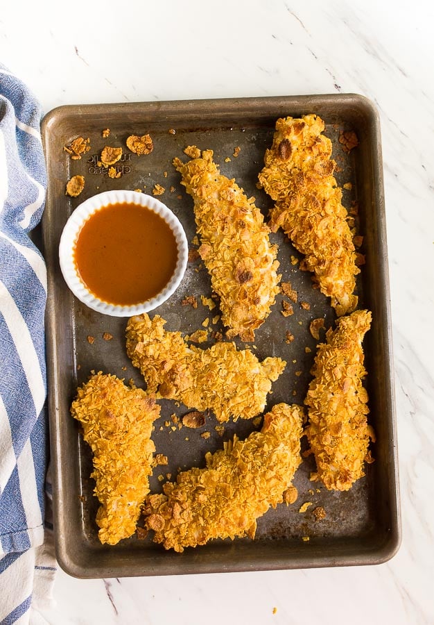 Crispy Baked Chicken Strips