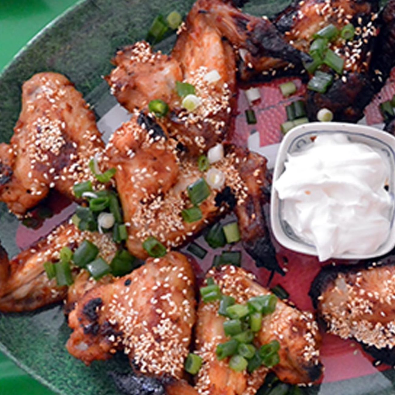 Crispy Baked Sesame Chicken Wings Recipe