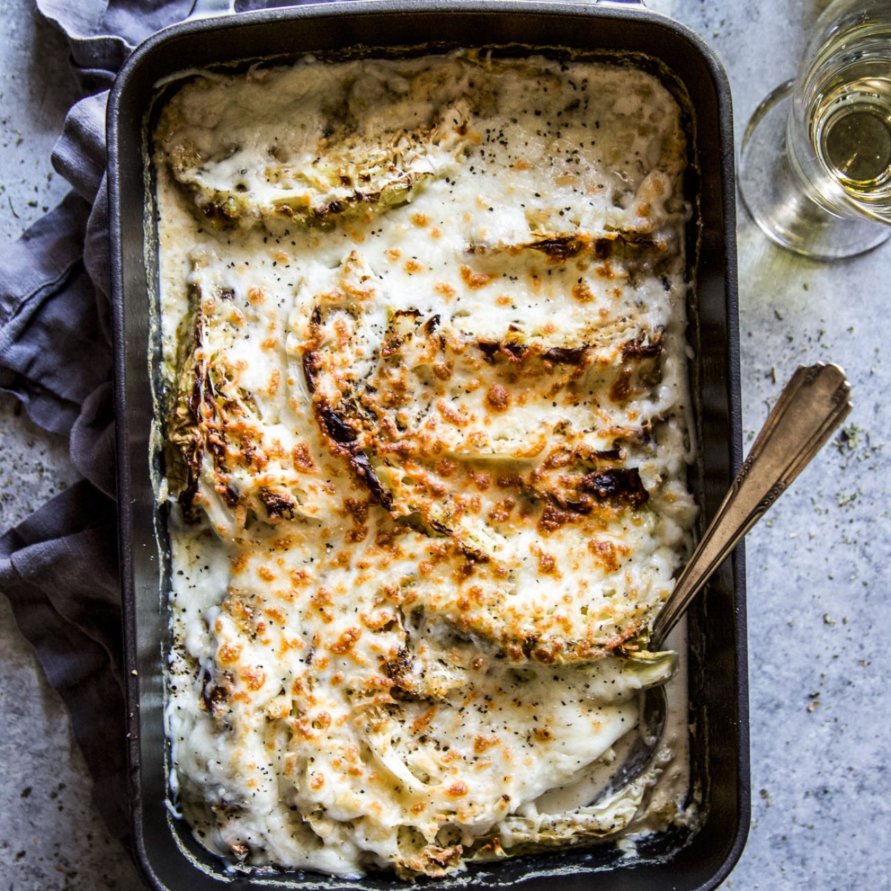 Crispy Cabbage Casserole