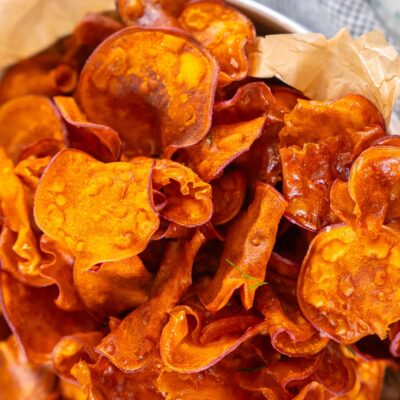 Crispy Caribbean Sweet Potato Chips Recipe