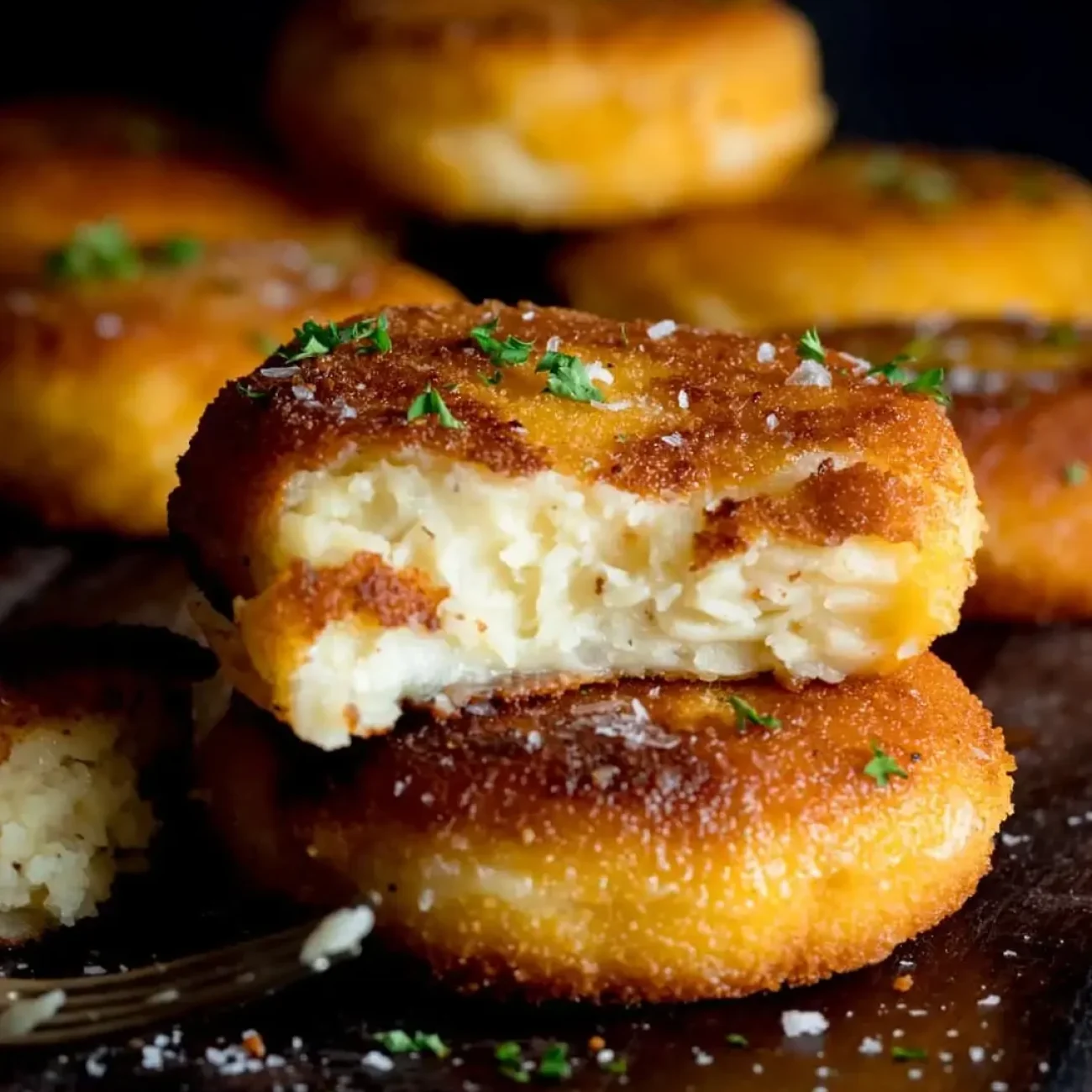 Crispy Carrot And Potato Pancakes