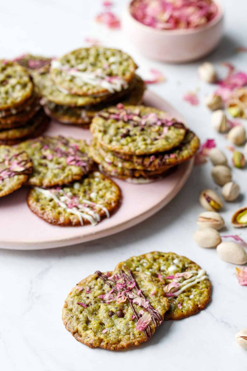 Crispy Cecchi with Toasted Almonds and Pistachios: A Nutty Delight