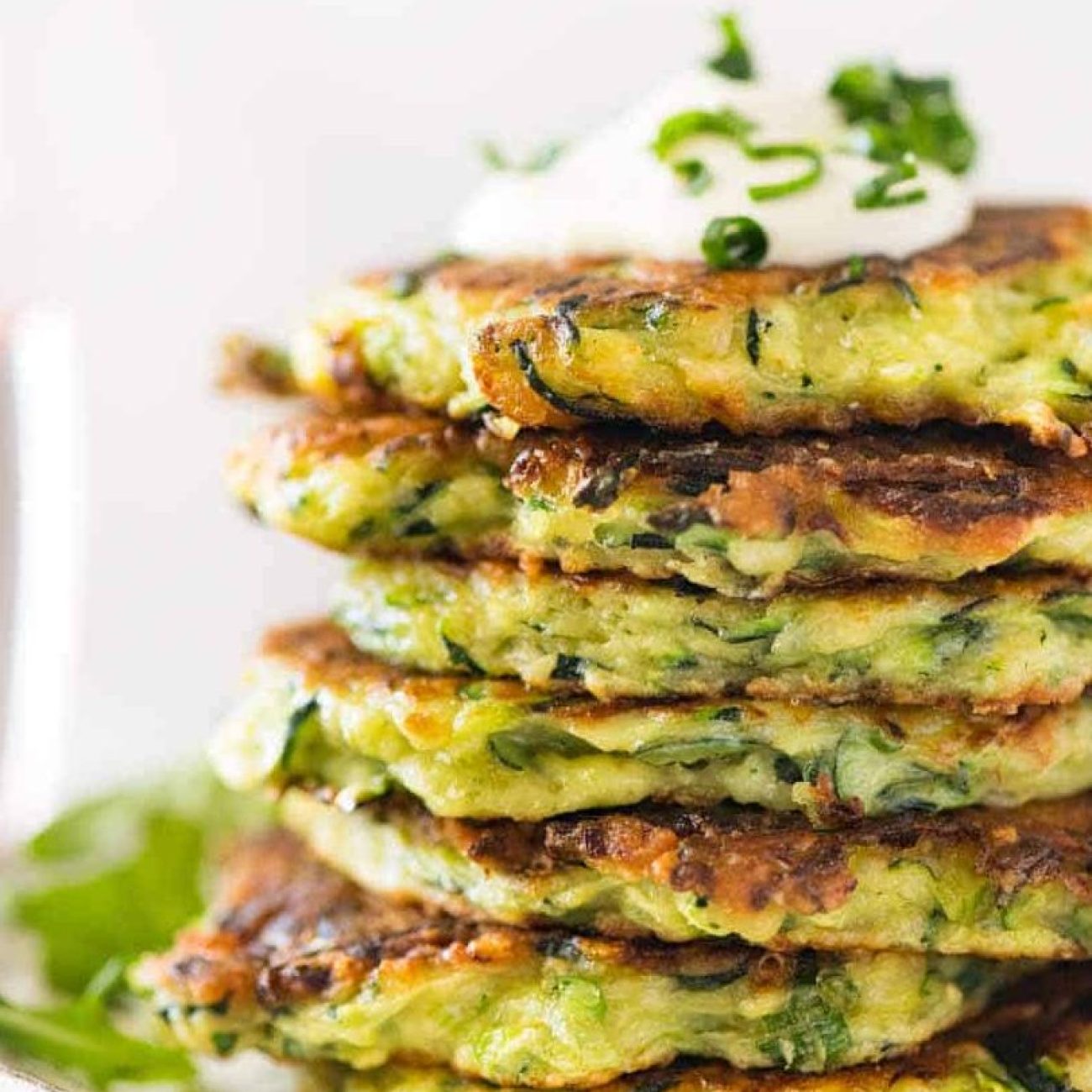 Crispy Celery Fritters with a Spicy Twist