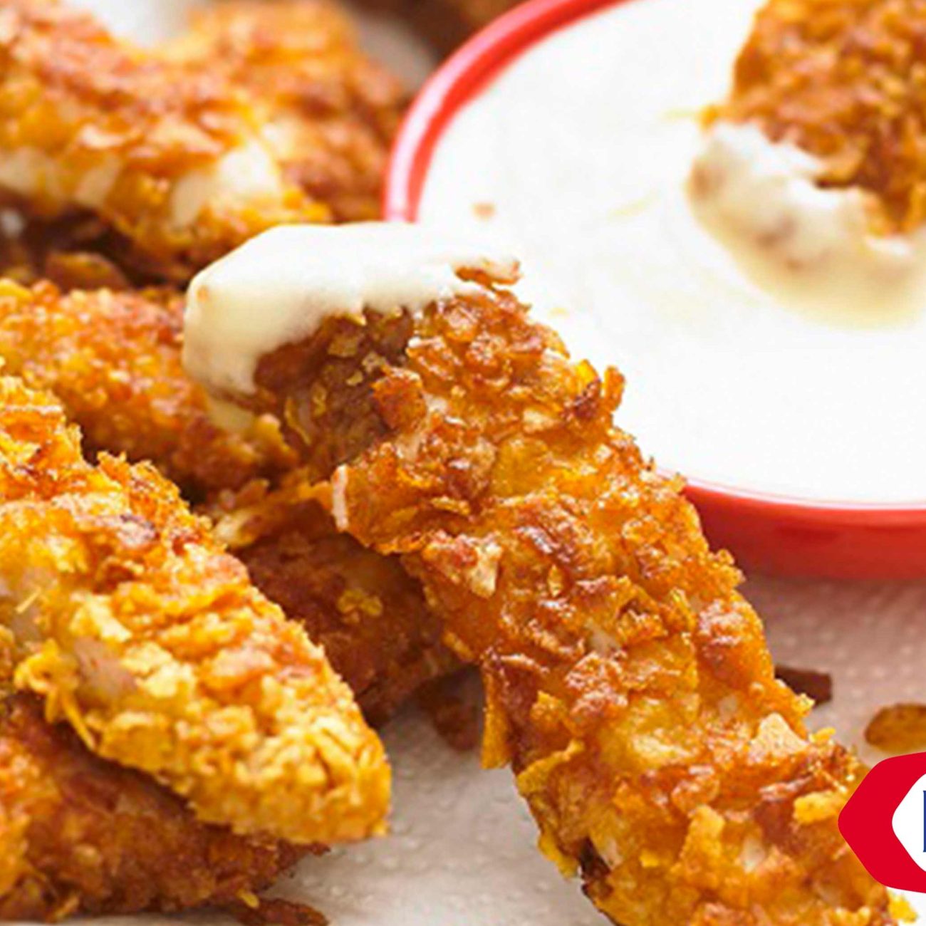 Crispy Cheddar And Jalapeno Coated Chicken