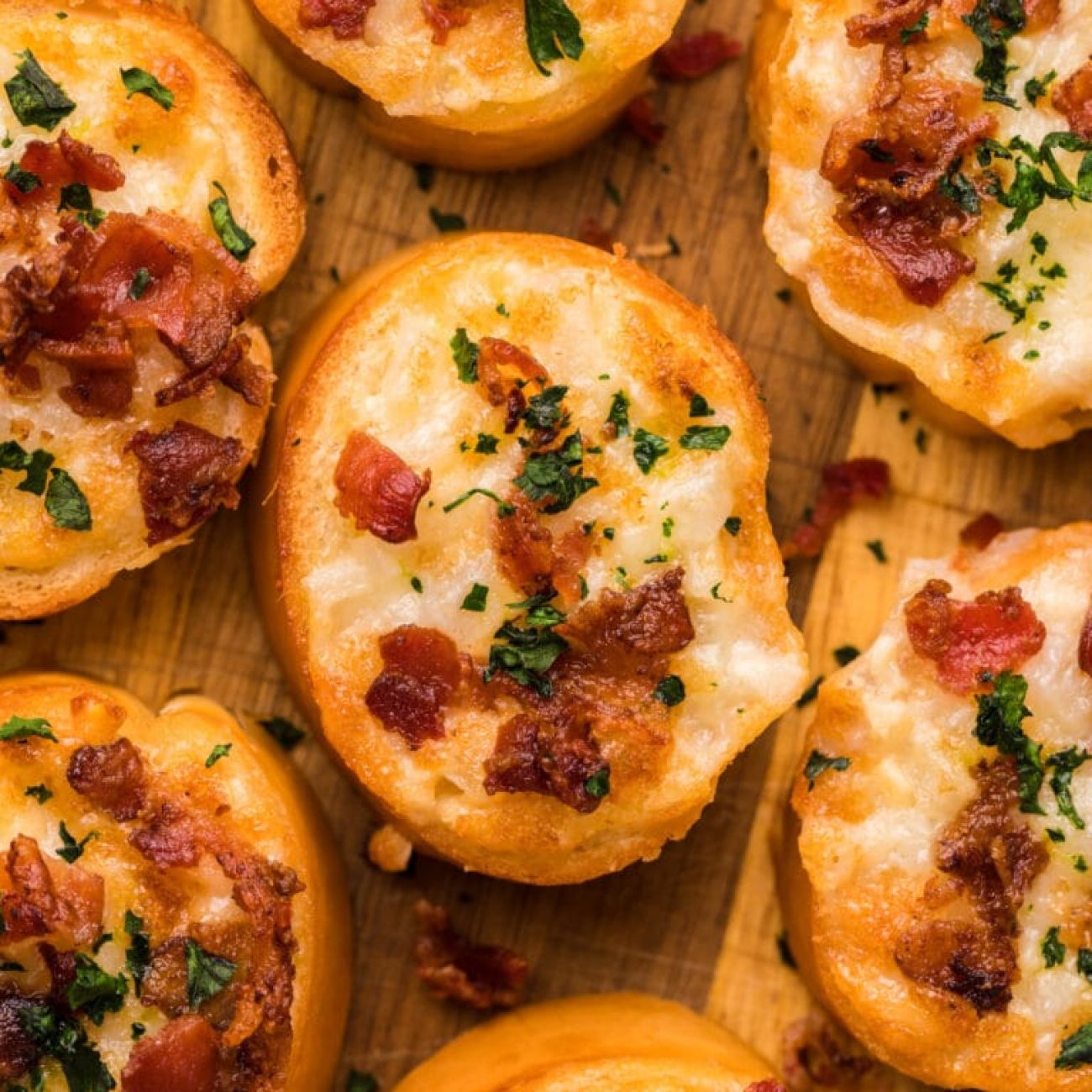 Crispy Cheddar Bacon Appetizers