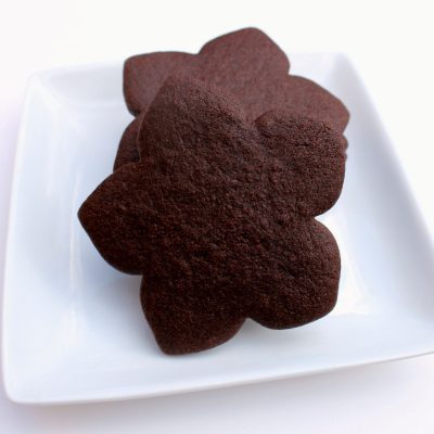 Crispy Chocolate Cookies With A Sweet Sugar Shell