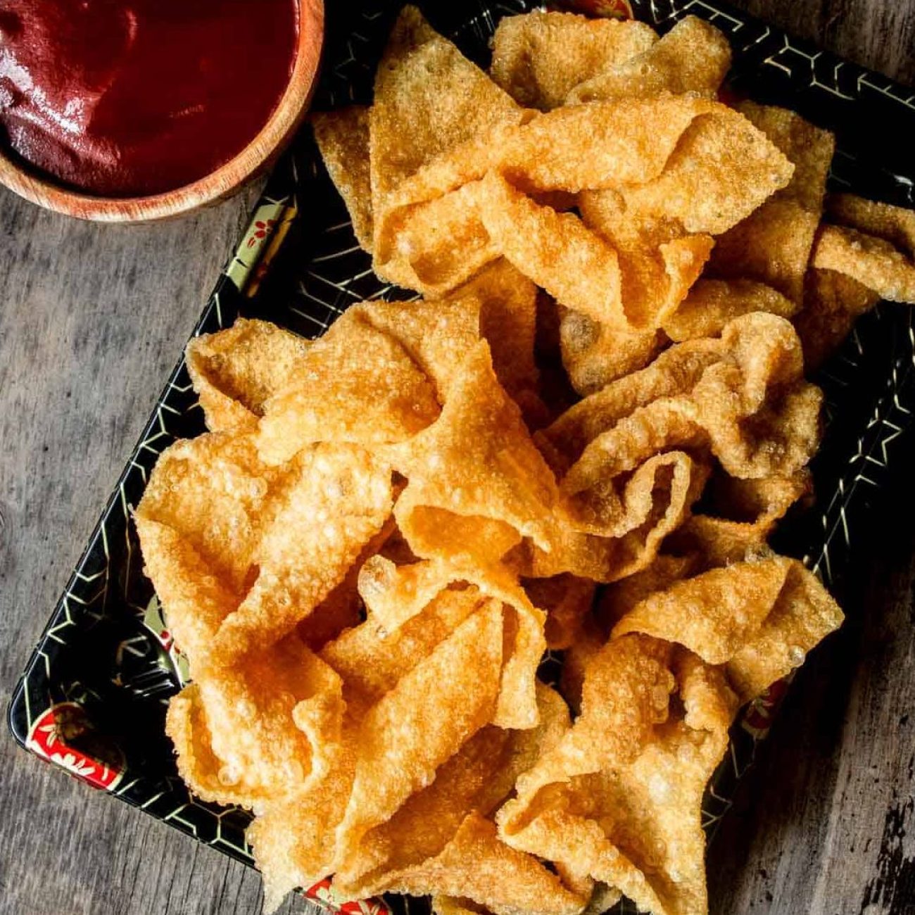 Crispy Crescent-Wrapped Chicken with Sweet and Sour Glaze