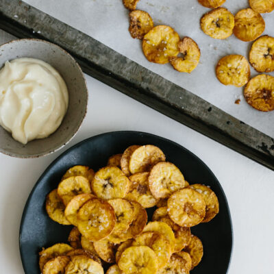 Crispy Dual-Colored Plantain Chips Recipe