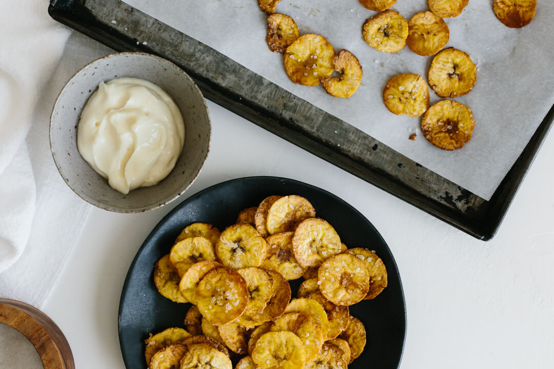 Crispy Dual-Colored Plantain Chips Recipe