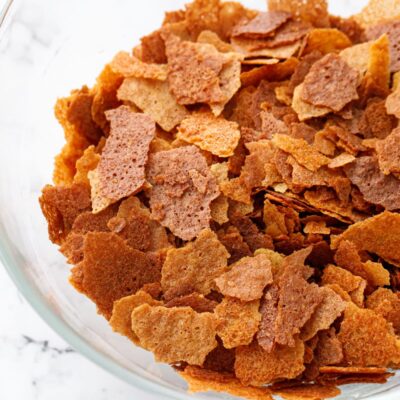 Crispy Frosted Flakes And Toasted Walnut Topping Recipe