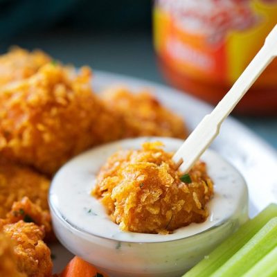 Crispy Homemade Spicy Chicken Bites