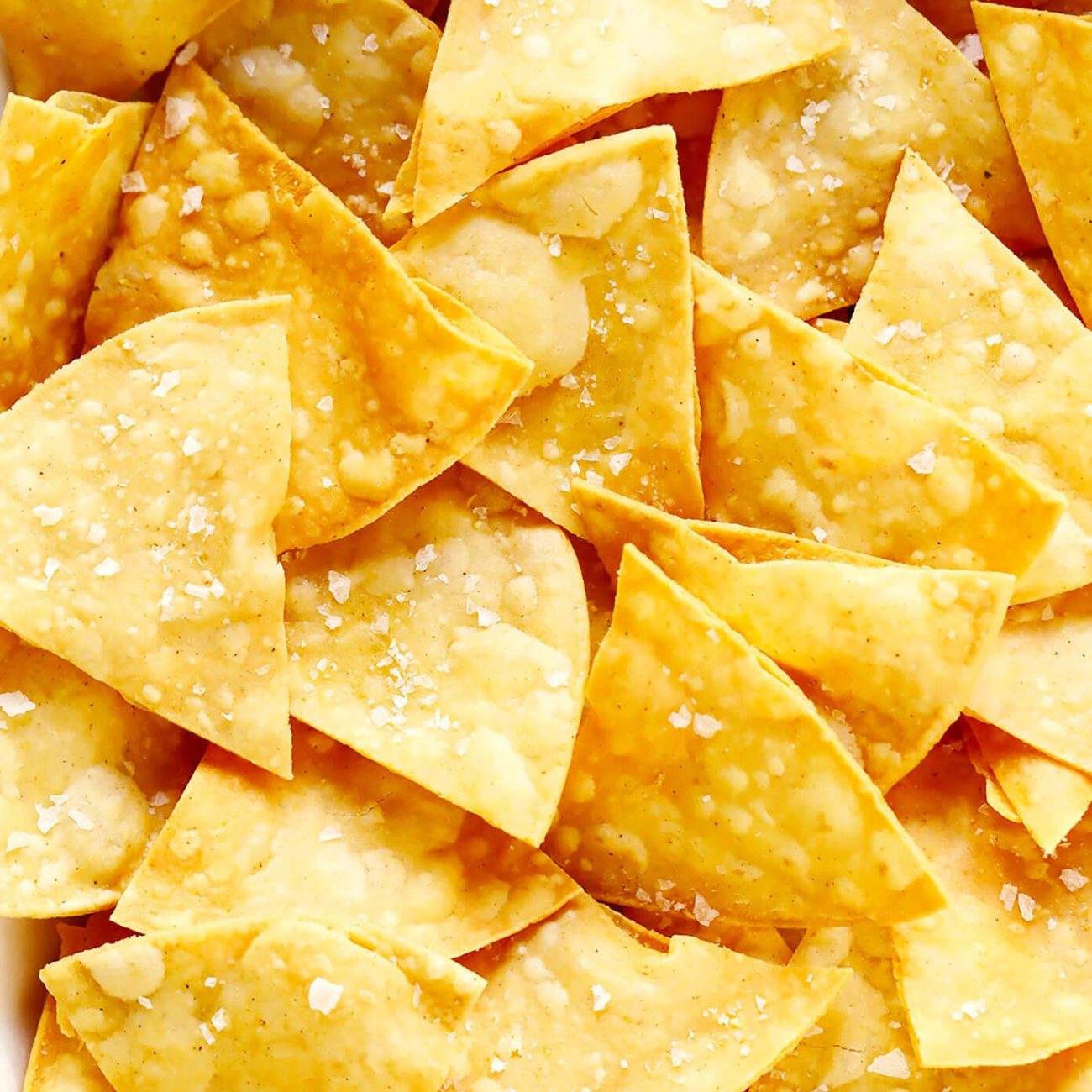 Crispy Homemade Tortilla Chips Recipe