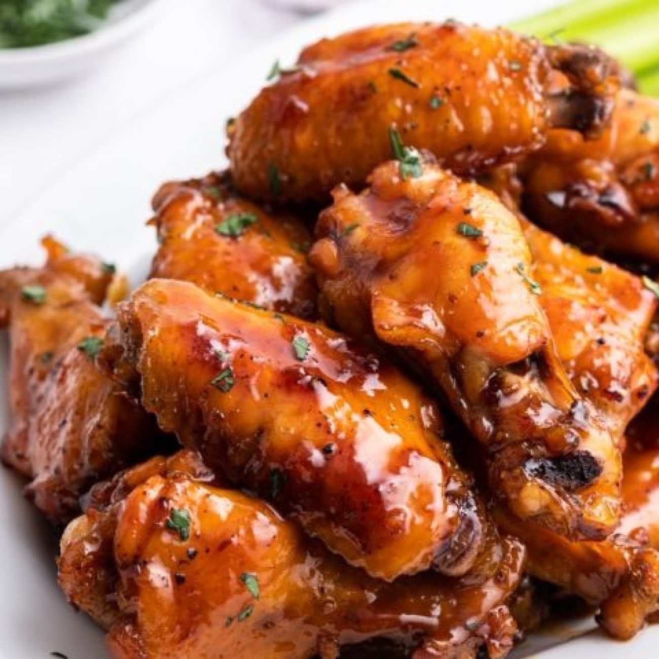 Crispy Honey-Glazed Chicken Wings Recipe