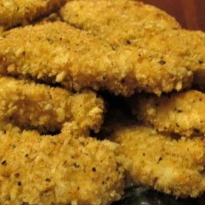 Crispy Low-Fat Oven-Baked Chicken Recipe