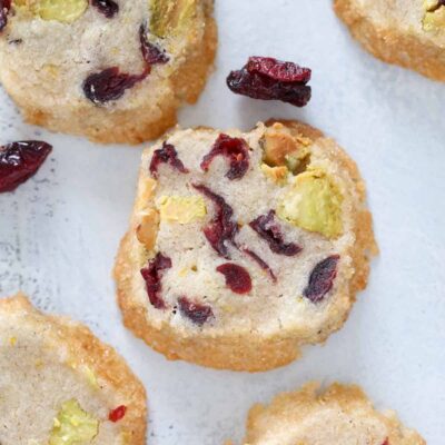 Crispy Orange-Infused Vanilla Cranberries With A Sugary Crunch