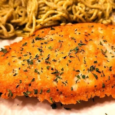 Crispy Parmesan Crusted Chicken