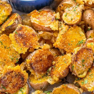 Crispy Parmesan Potatoes