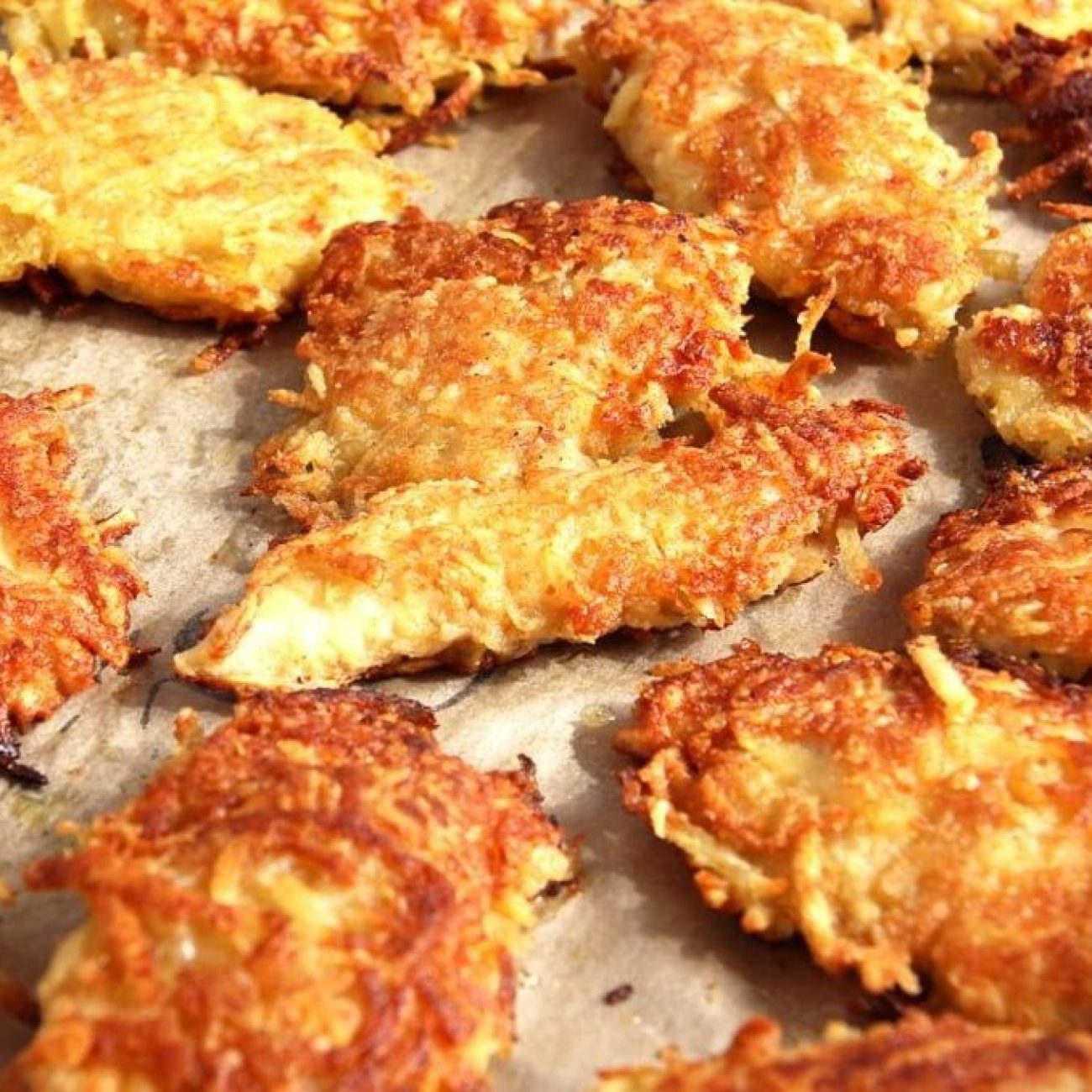 Crispy Potato-Crusted Chicken with a Spicy Kick