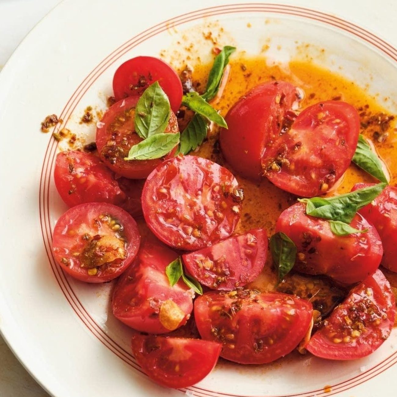 Crispy Prosciutto and Juicy Tomato Salad Recipe