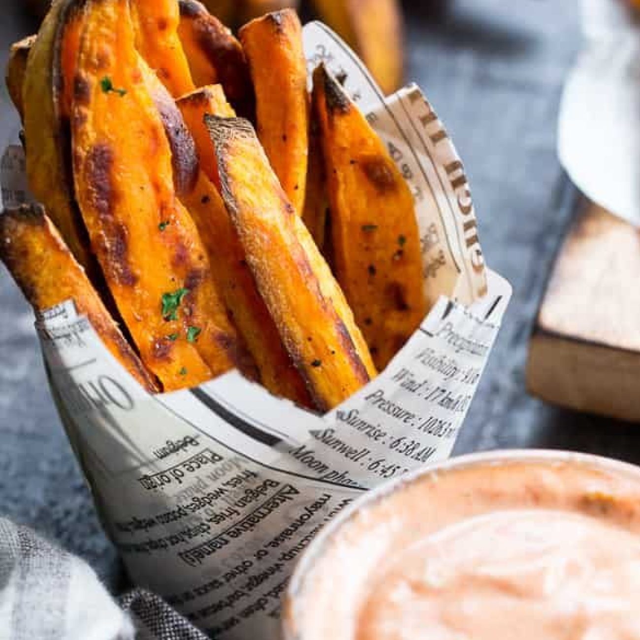 Crispy Ranch Fries With Fry Sauce