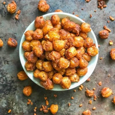 Crispy Roasted Chickpeas With Flavorful Seasonings