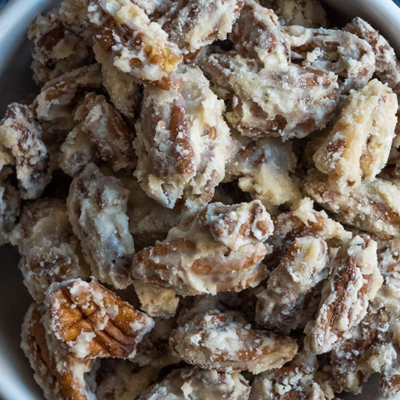 Crispy Sour Cream and Honey Glazed Pecans Recipe