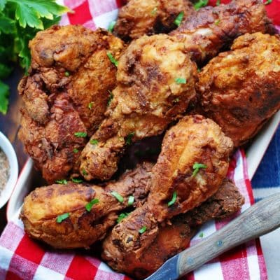 Crispy Southern-Style Sunday Roast Chicken Recipe