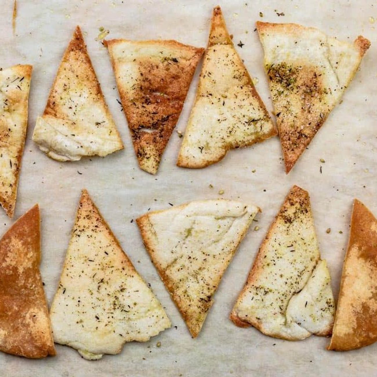 Crispy Spicy Flatbread Rounds: An Easy Homemade Snack Recipe