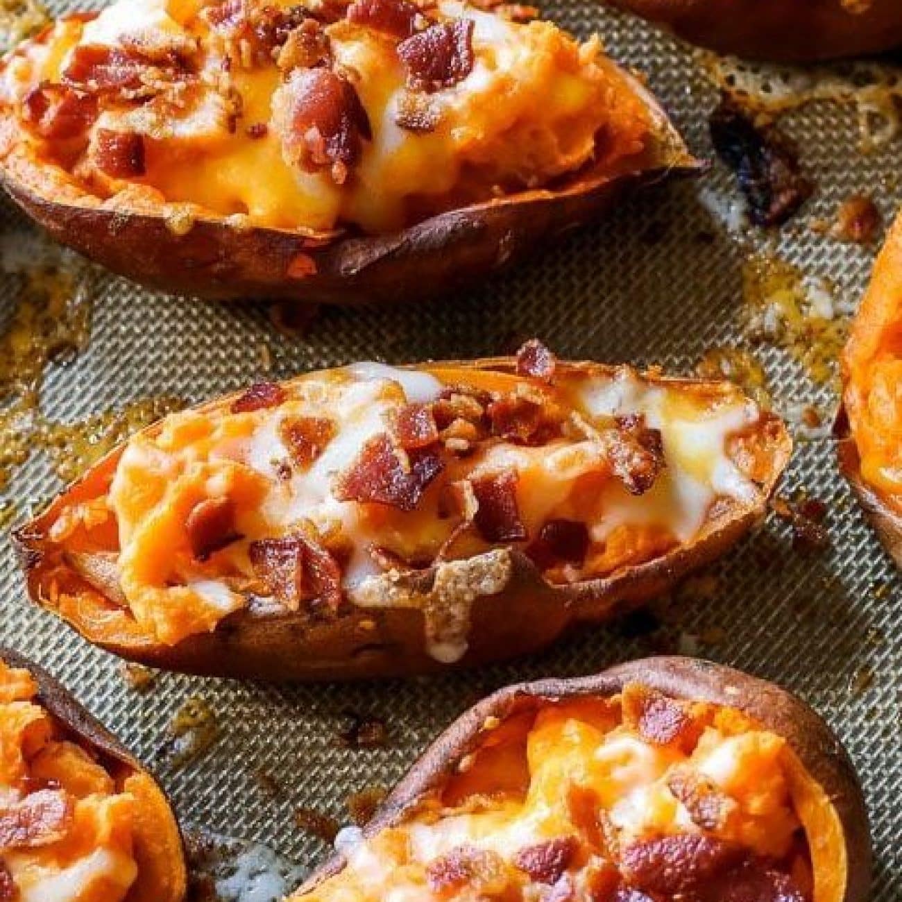 Crispy Spicy Loaded Potato Skins Recipe