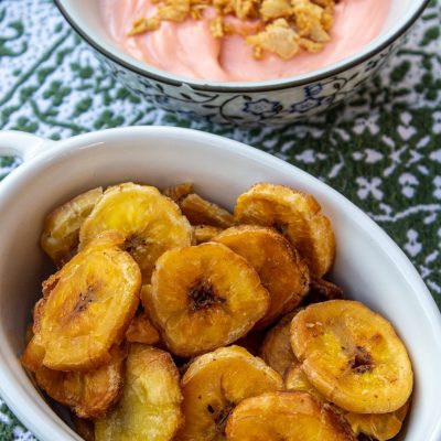 Crispy Spinach And Plantain Patties