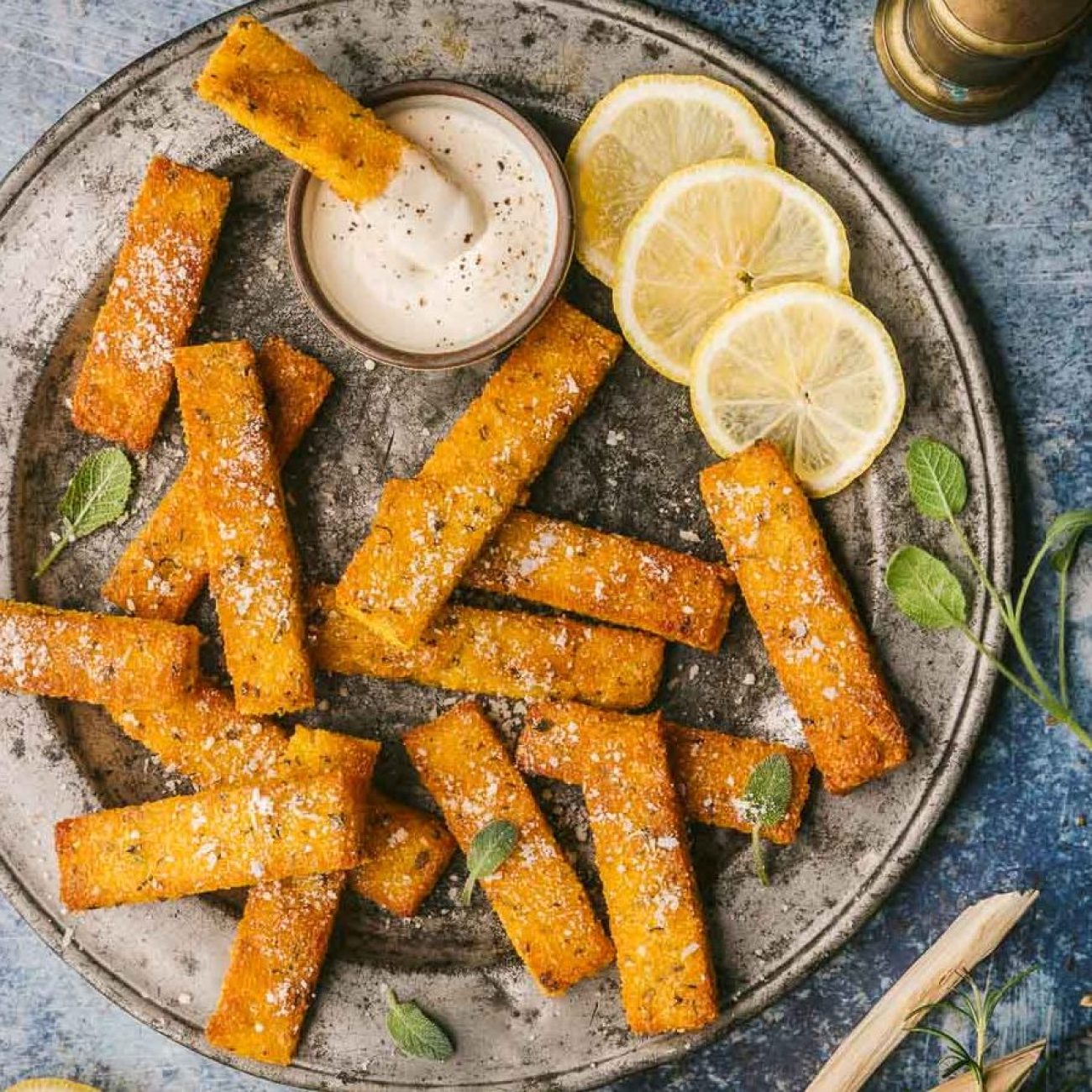 Crispy Sweet and Spicy Polenta Fries Recipe