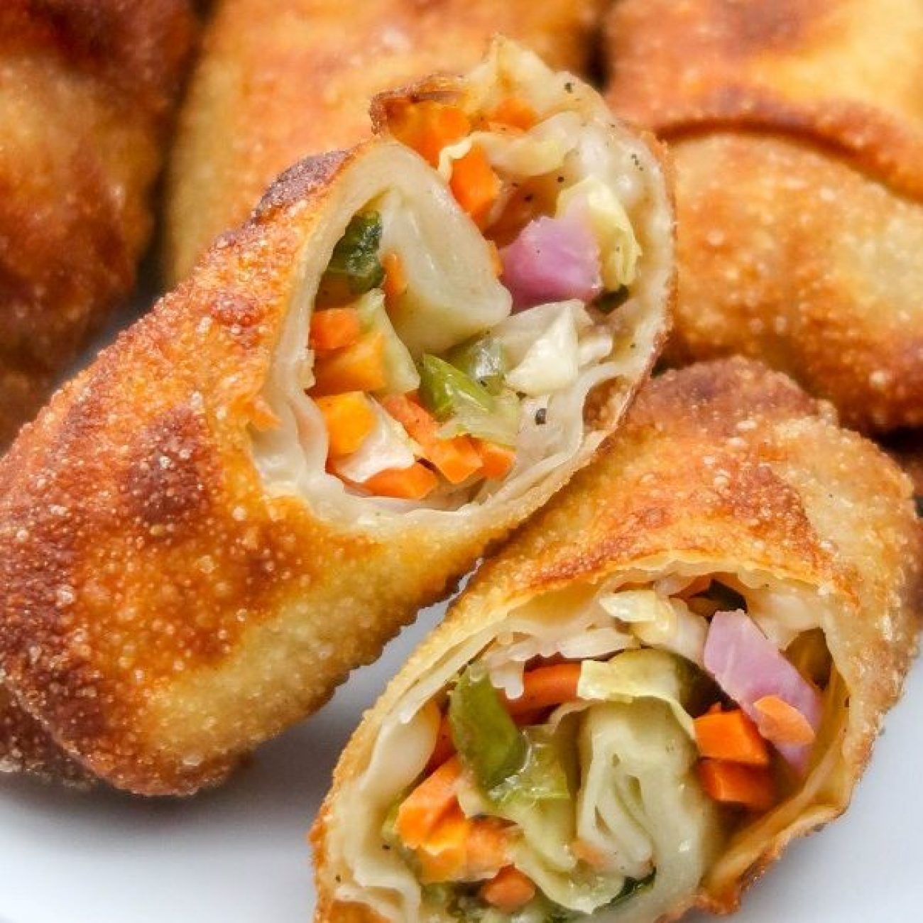 Crispy Sweet and Spicy Spring Rolls Recipe