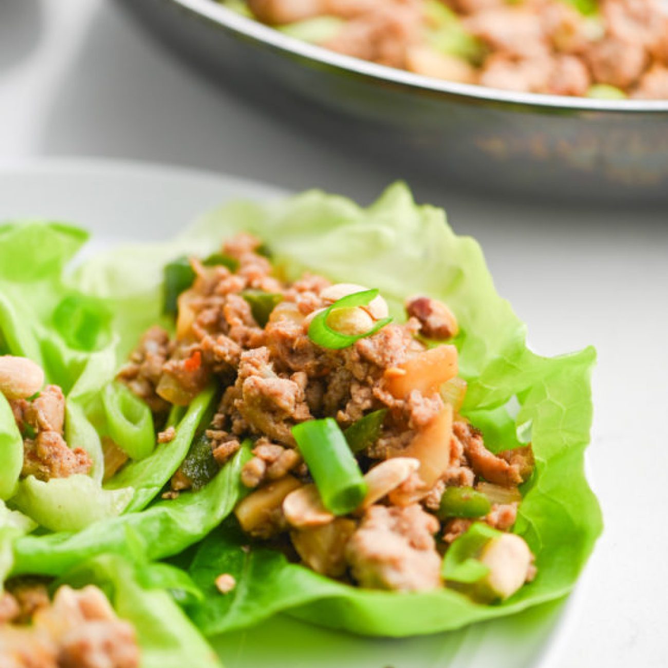 Crispy Szechuan Chicken or Tofu Lettuce Wraps