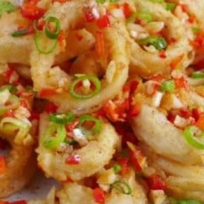 Crispy Szechuan Pepper Calamari With A Hint Of Salt