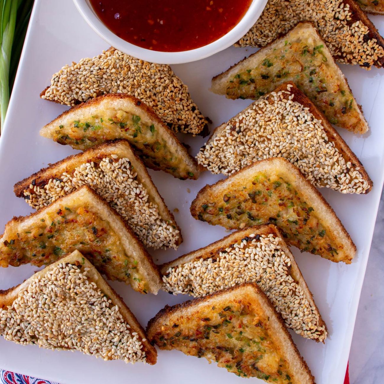 Crispy Thai-Inspired Shrimp Toast Recipe