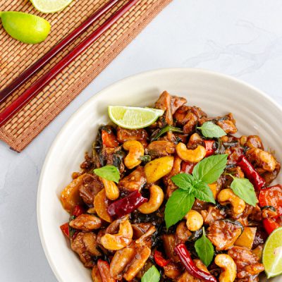 Crispy Thai-Style Street Snack Cashews Recipe