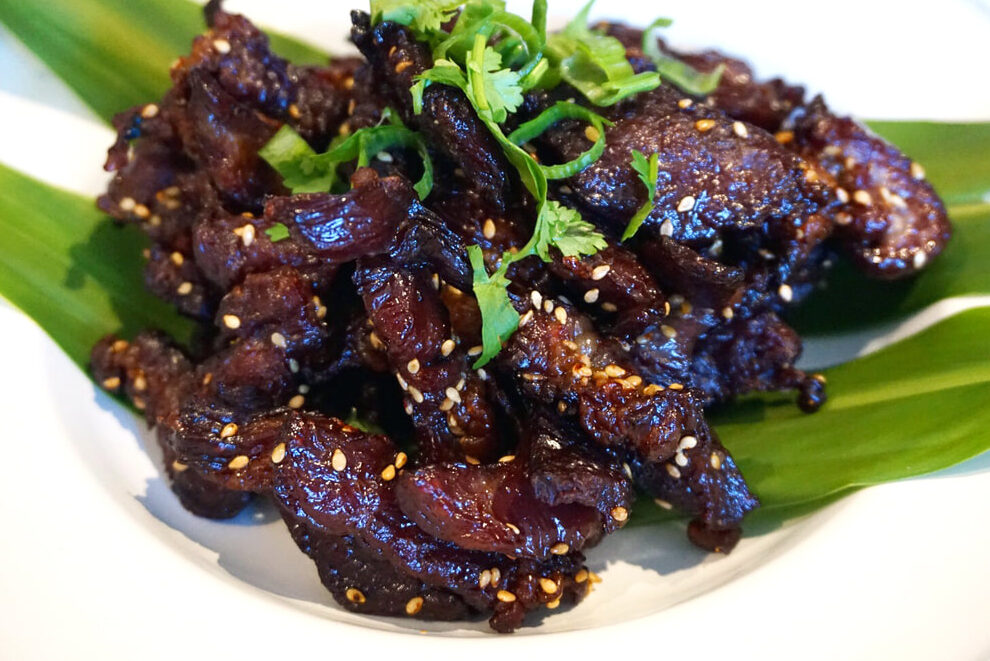 Crispy Thai-Style Sun-Dried Beef Recipe