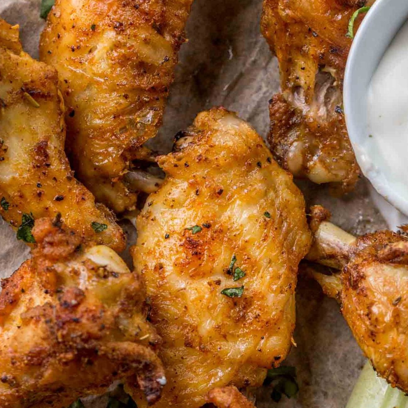 Crispy Valentino-Style Chicken Wings Recipe