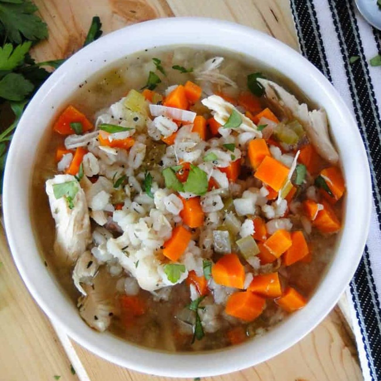 Crock-Pot Barley Casserole