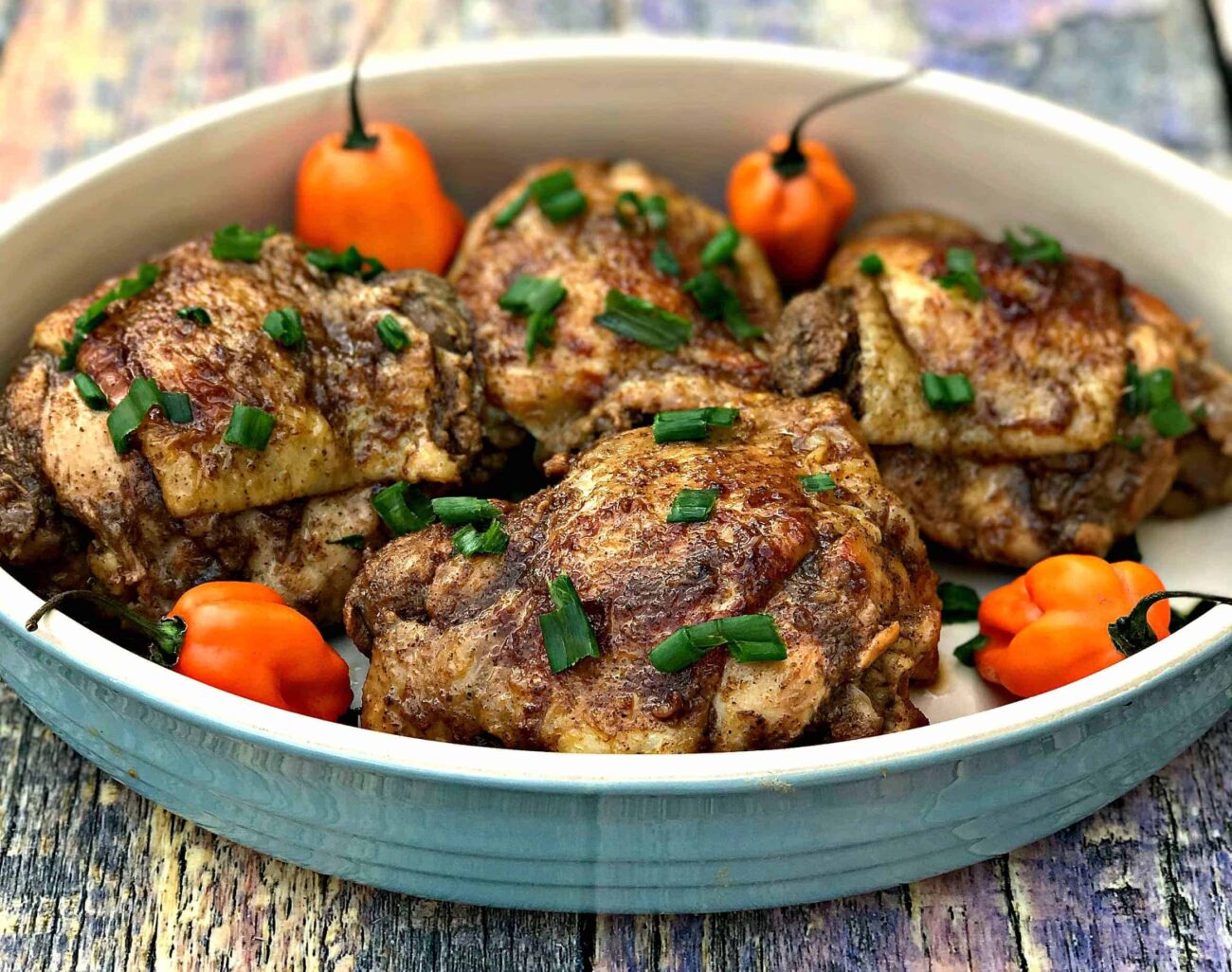 Crock Pot Caribbean Chicken And