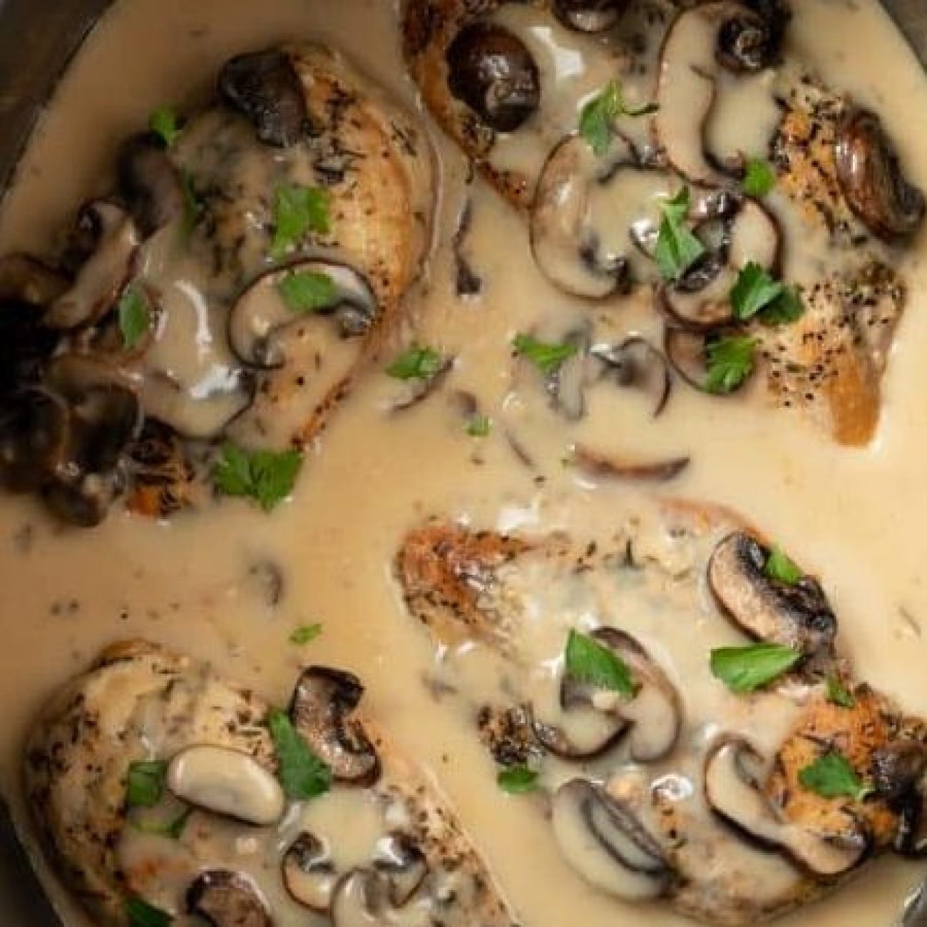 Crock Pot Chicken Marsala