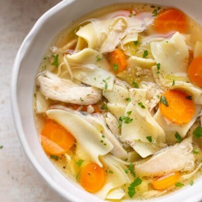 Crock Pot Chicken Noodle Soup Dairy Free