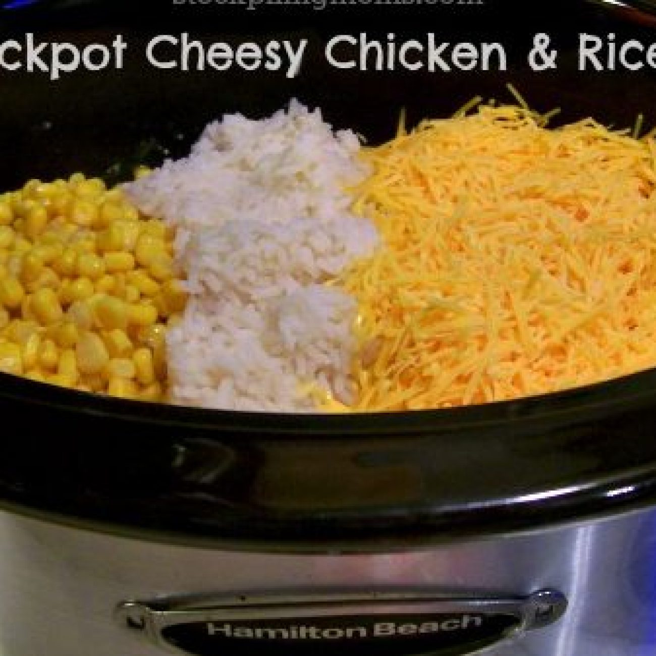 Crock Pot Chicken & Rice Casserole